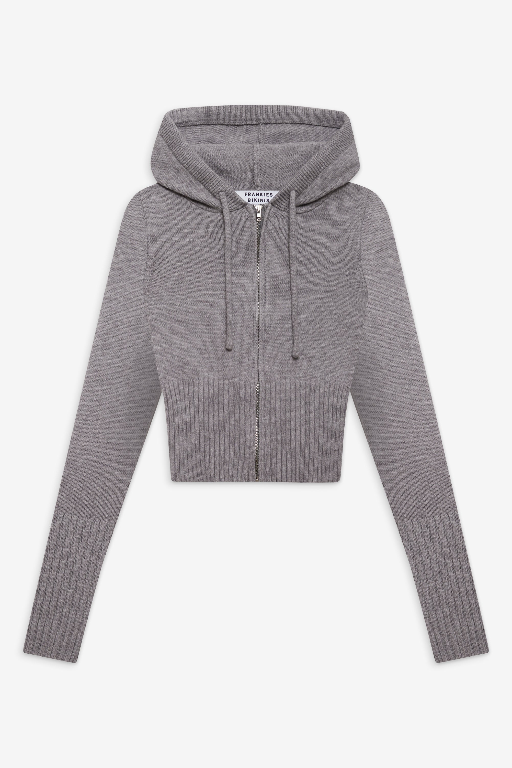 Aimee Zip Up Hoodie - Rain Cloud - Image 3
