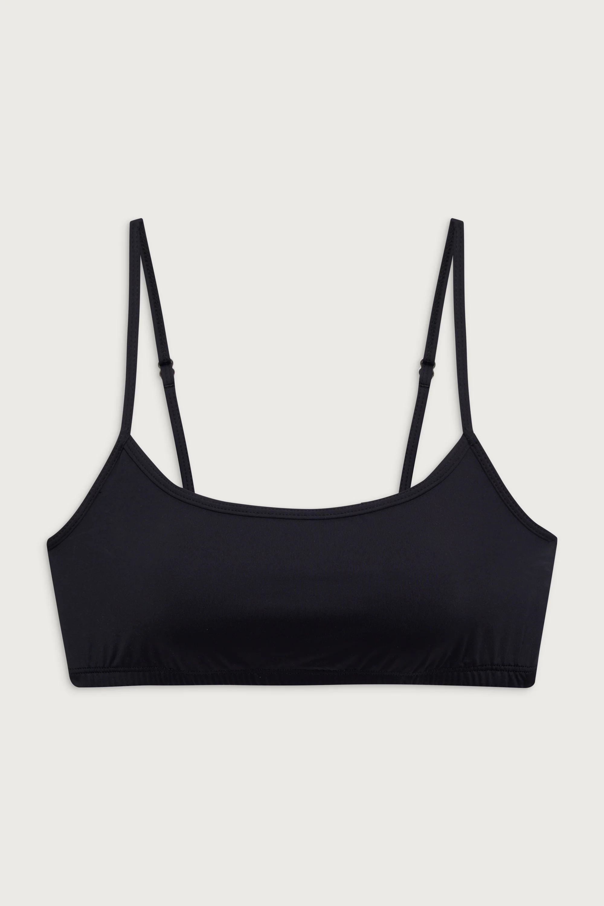 Bay View Bralette Bikini Top - Black - Image 3