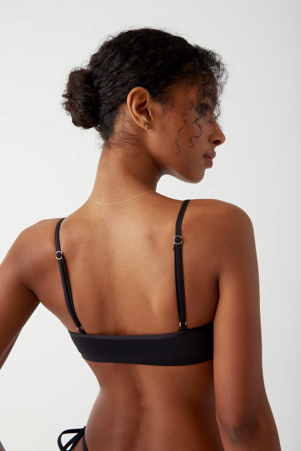 Bay View Bralette Bikini Top - Black - Image 4