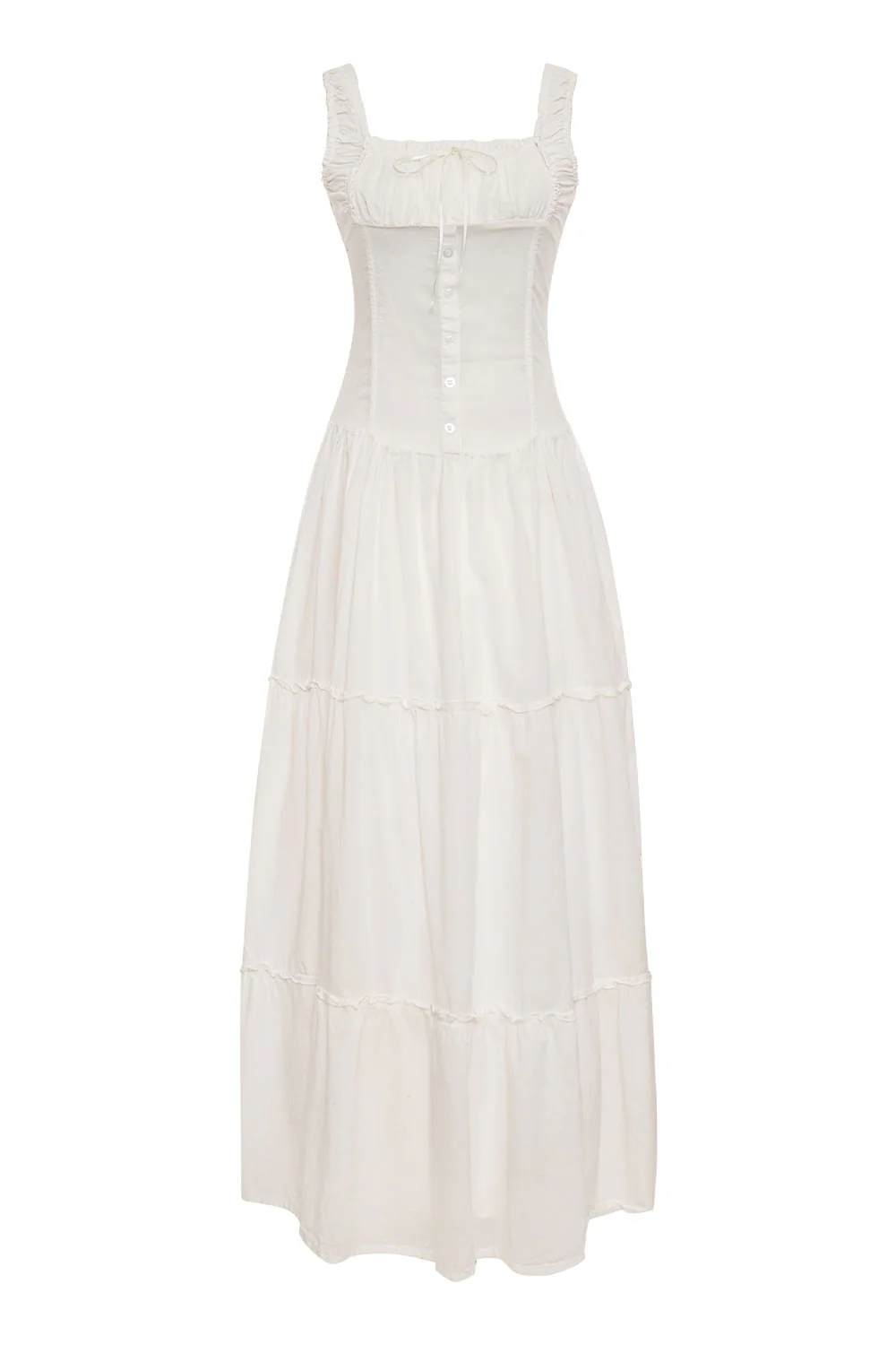 Christabelle Ruffle Maxi Dress - Sunrose - Image 3