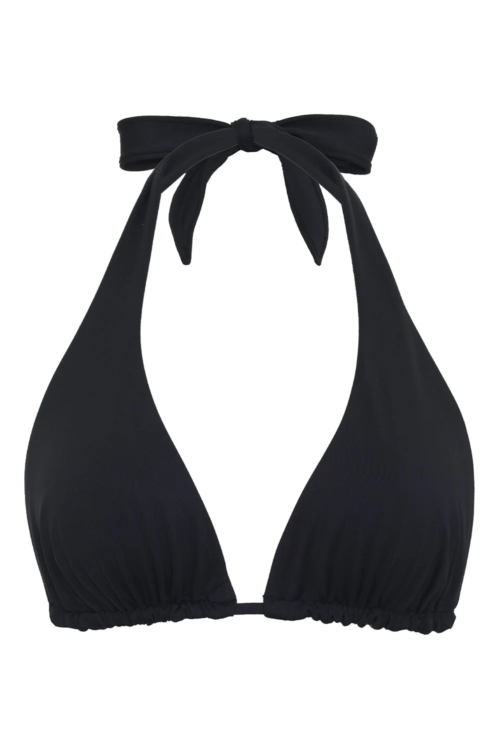 Diana Halter Bikini Top - Black - Image 3