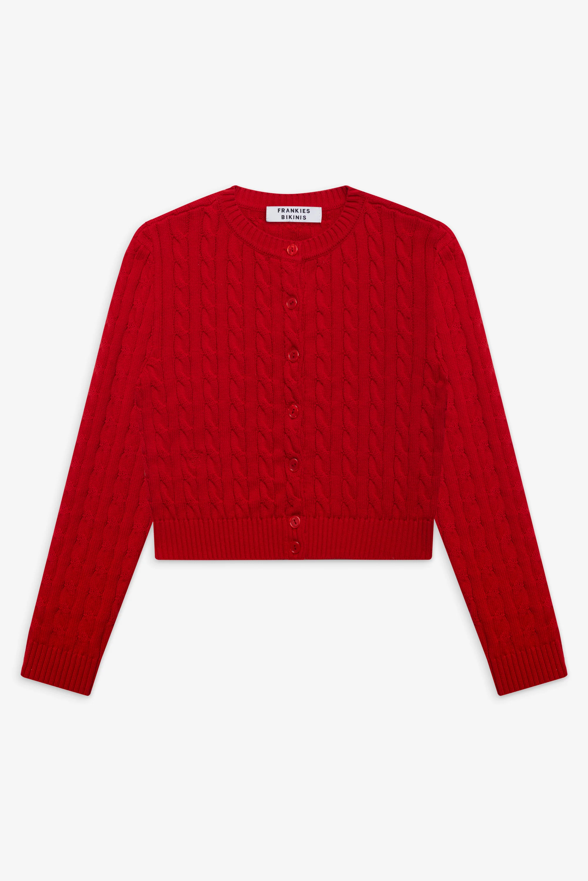 Dudley Cable Knit Cardigan - Heartstrings - Image 3