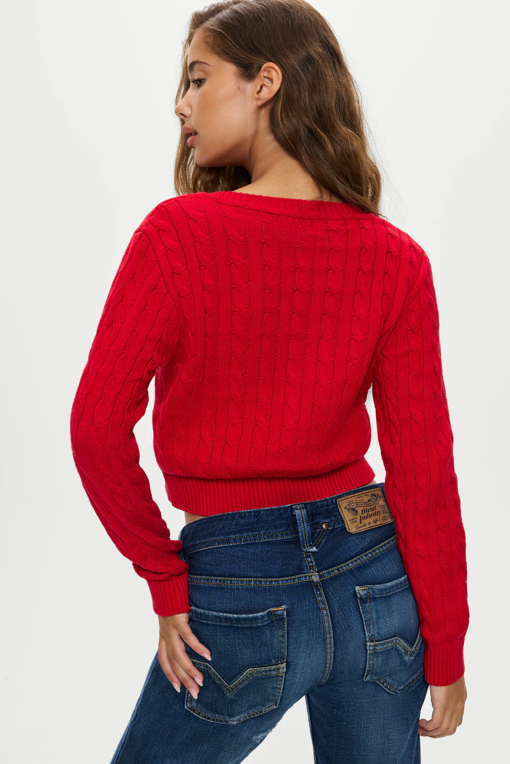 Dudley Cable Knit Cardigan - Heartstrings - Image 4