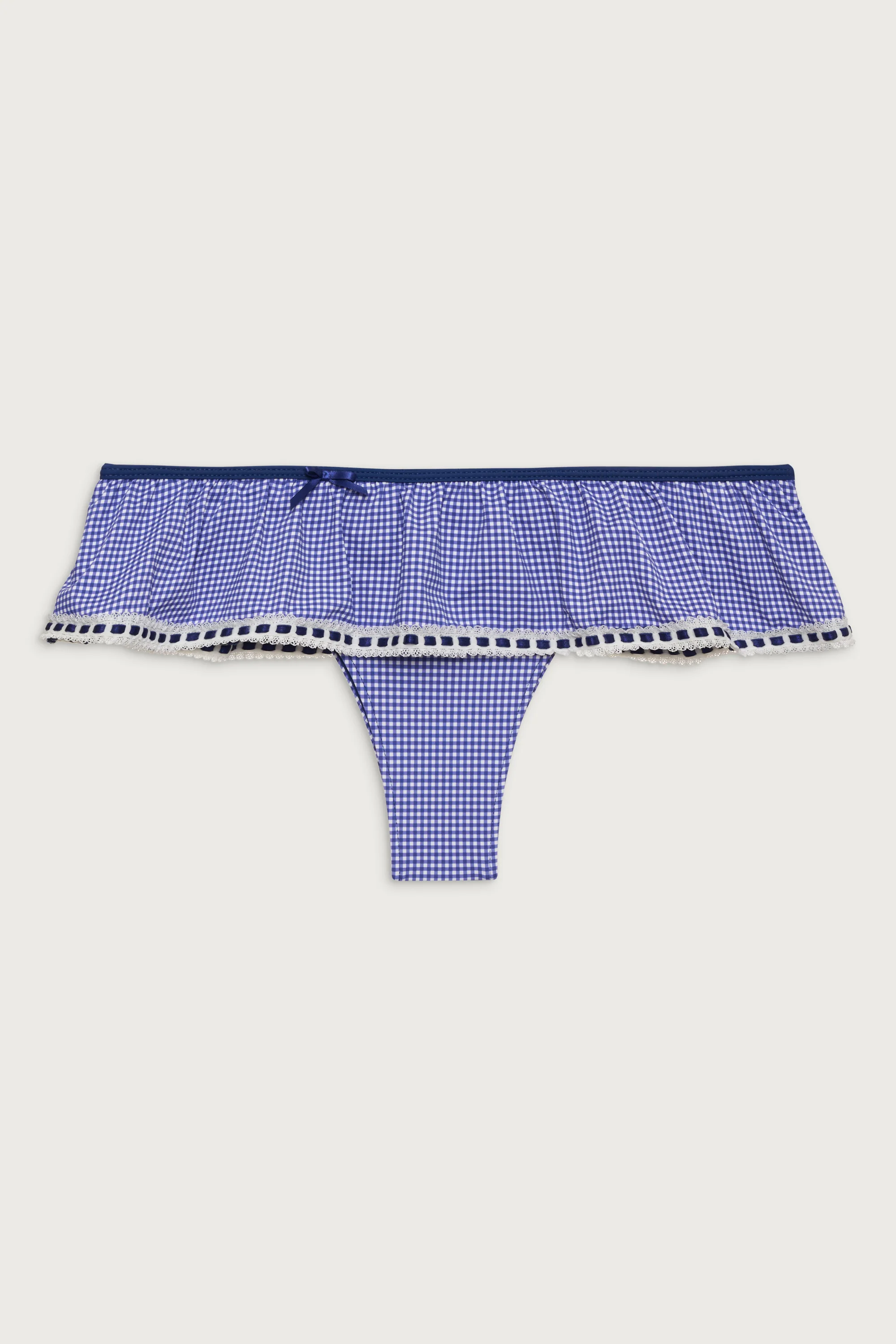 Mercer Swim Skirt - Sailor Gingham - Image 3