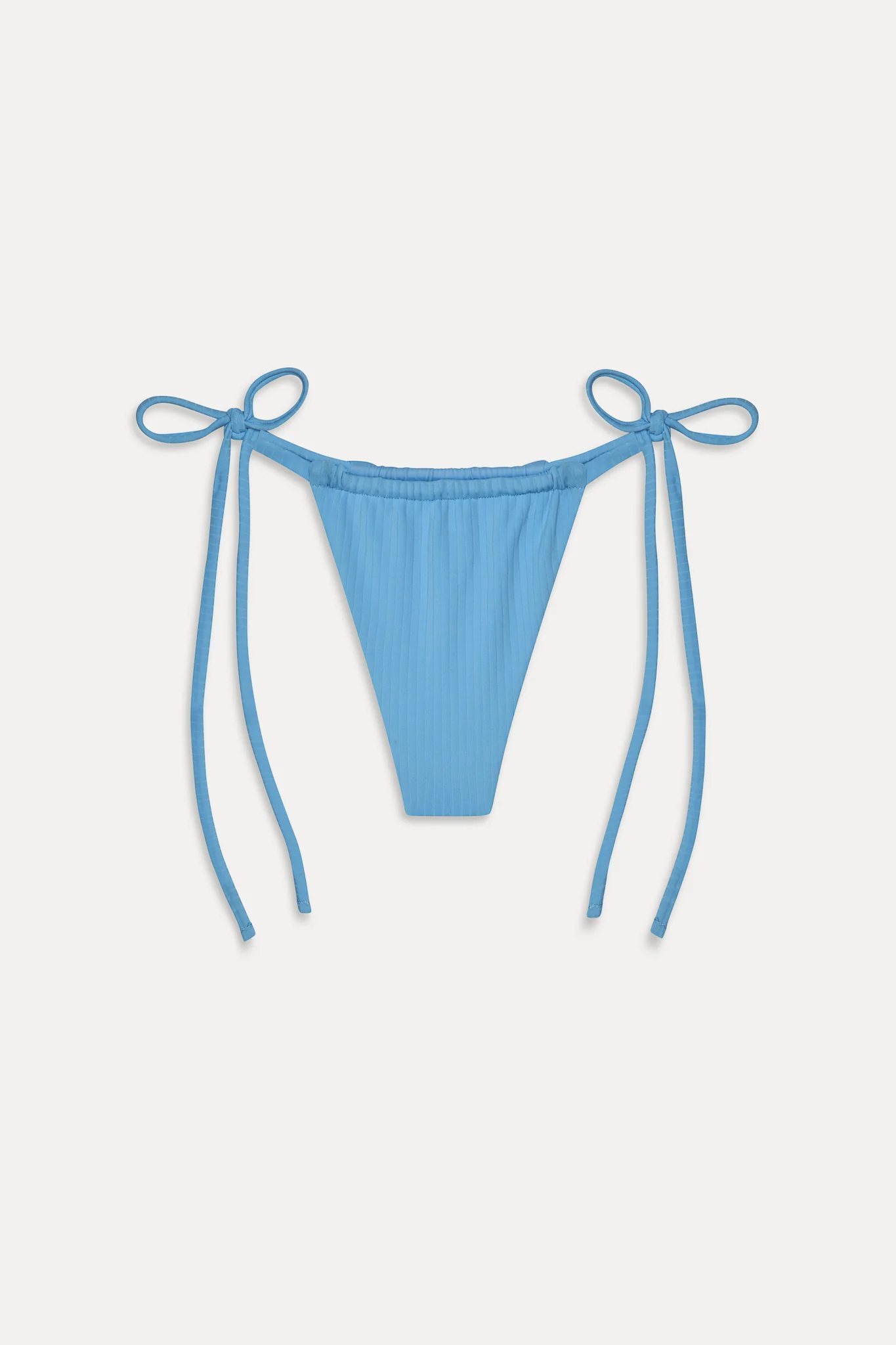Tia Skimpy String Bikini Bottom - Capri Sky - Image 3
