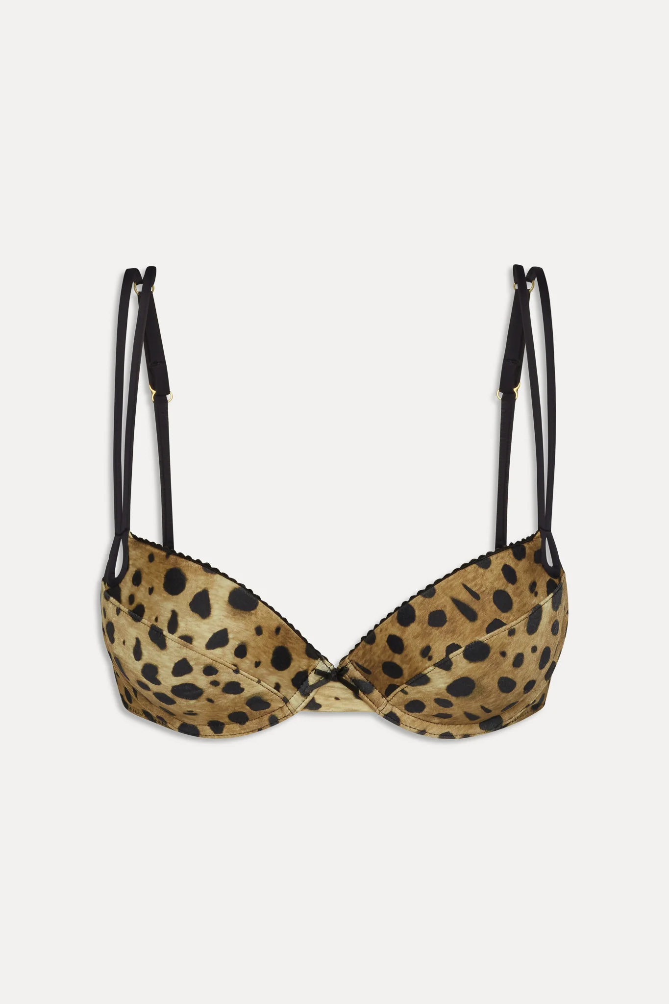 x Khy Allure Push Up Bikini Top - Lacey Leopard - Image 3