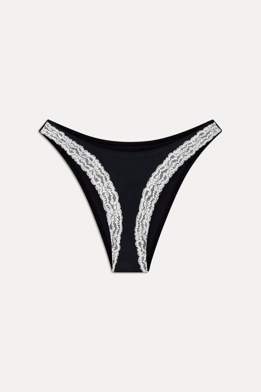 x Khy Dove Lace Bikini Bottom - Midnight Lace - Image 3