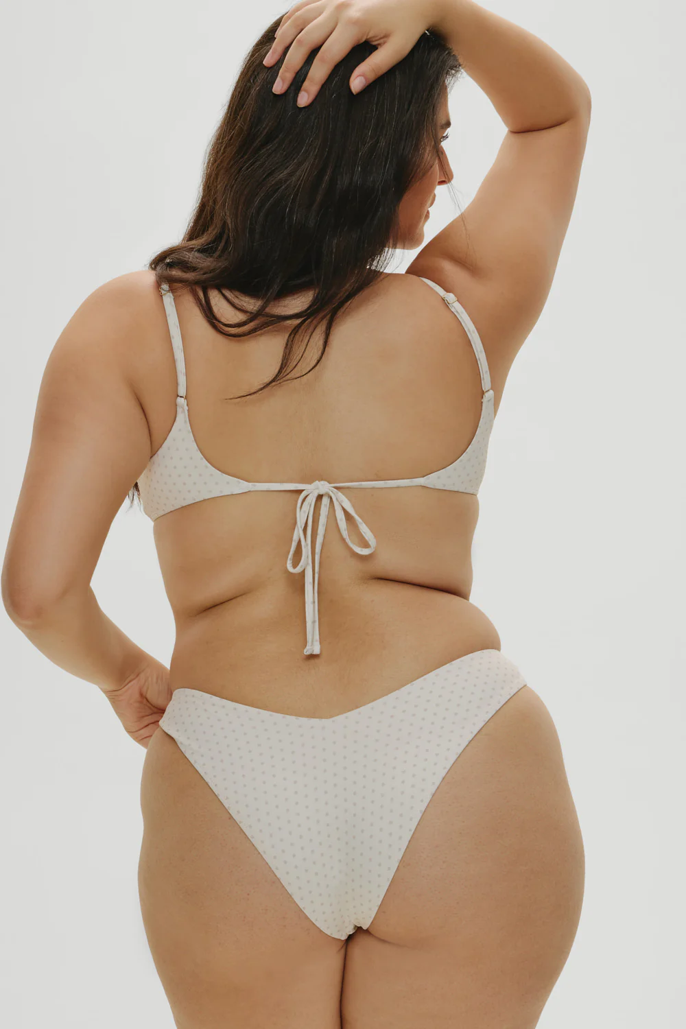 x Khy Enzo Cheeky Bikini Bottom - Pearl Dot - Image 6