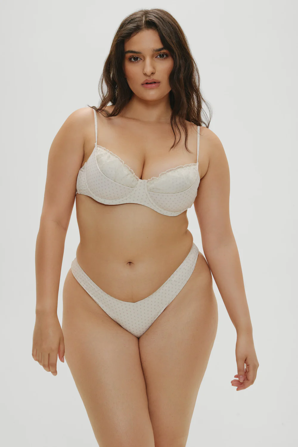 x Khy Enzo Cheeky Bikini Bottom - Pearl Dot - Image 7