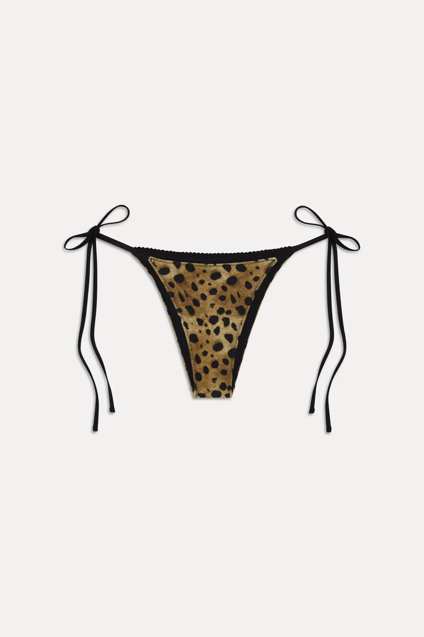 x Khy Mackenzie Skimpy Bikini Bottom - Lacey Leopard - Image 3